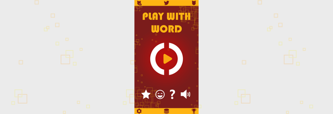 play with word game background